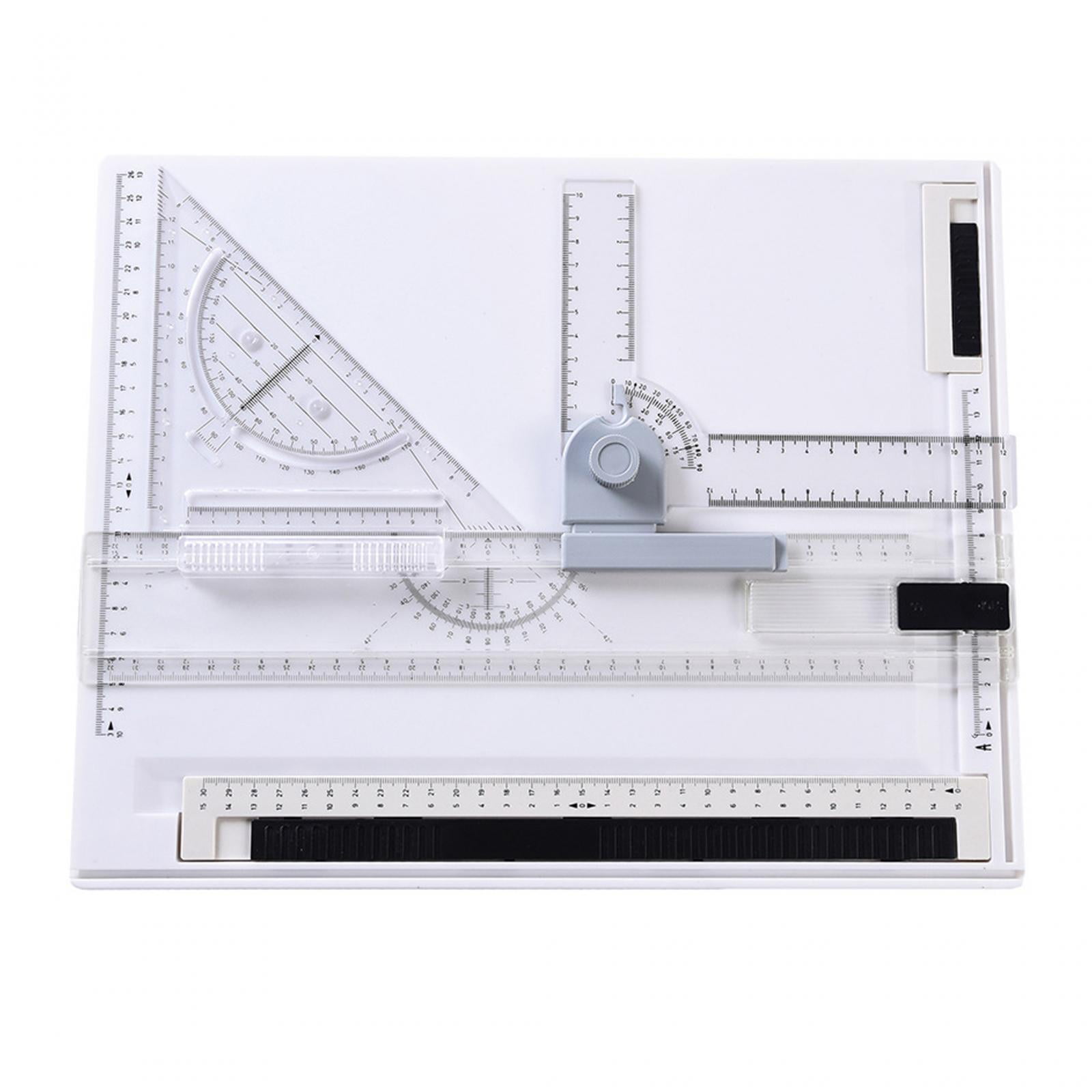 A4 Drawing Board Drafting Table Portable Square Clamps Protractor Drawing Tool Set Drawing Board