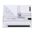 thumbnail image 1 of A4 Drawing Board Drafting Table Portable Square Clamps Protractor Drawing Tool Set Drawing Board Table for Engineers Gift, 1 of 10