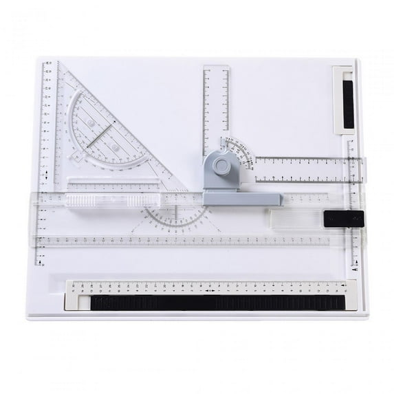 A4 Drawing Board Drafting Table Portable Square Clamps Protractor Drawing Tool Set Drawing Board Table for Engineers Gift