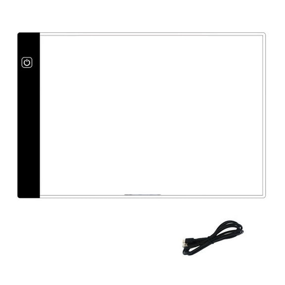 A4 Drawing Board Pad Stepless Dimming LED  Board Anime Copying and Writing Platform Eye Protection Easier