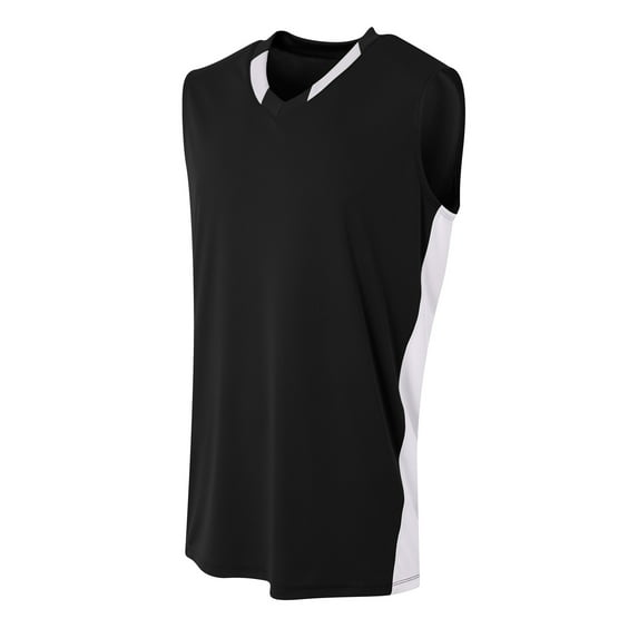 A4 Drop Ship Men's Polyester Backcourt Basketball Jersey - N2377