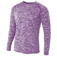 thumbnail image 1 of A4 Drop Ship Men's Space Dye Long Sleeve Raglan T-Shirt - N3305, 1 of 5
