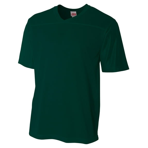 A4 Drop Ship Men's Tricot Mesh With A Dazzle Cowl Fan Jersey - N4212