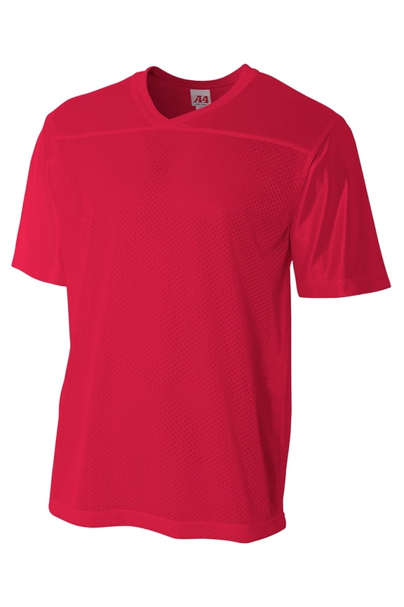 Drop Ship Men's Tricot Mesh With A Dazzle Cowl Fan Jersey - N4212