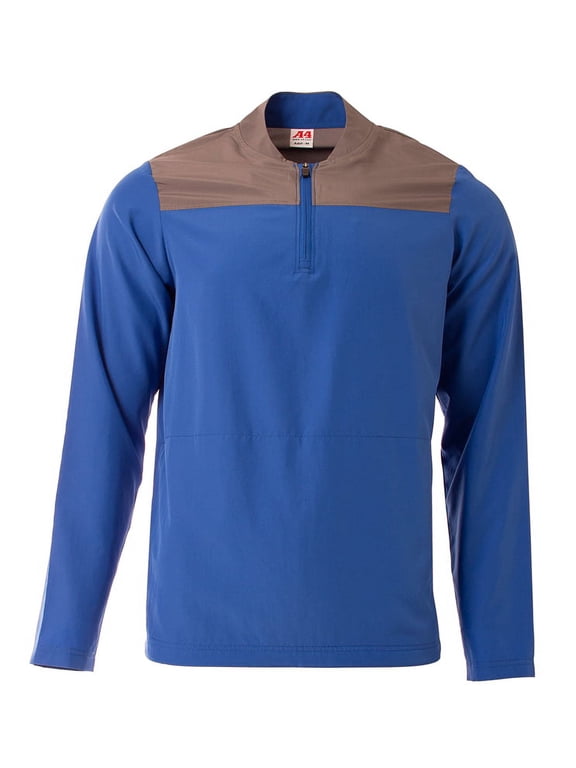 Element Quarter Zip Jacket For Men in Royal/Graphite | N4014