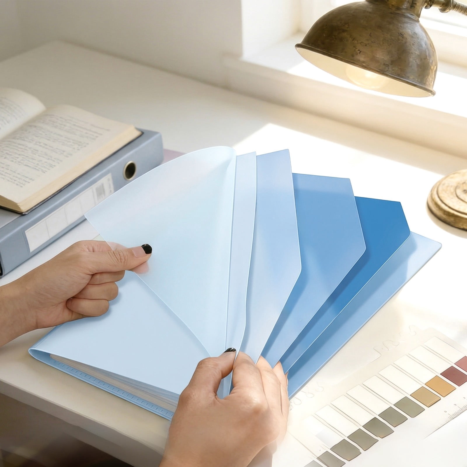 Filing Design A4 Expanding File Folder 6 Pocket Accordion Document Organizer ...