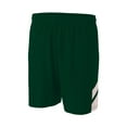 thumbnail image 1 of A4 Fast Break Short Moisture Wicking to Keep Athletes Cool For Boys Color Forest/White Size S, 1 of 2
