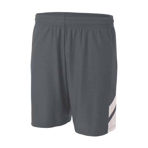A4 N5178 Mens Fast Break Short - Graphite/White - 2XL