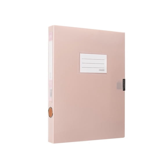 A4 File Archive Box 35mm Large Capacity Contract Folder Office Supplies Data Storage Box