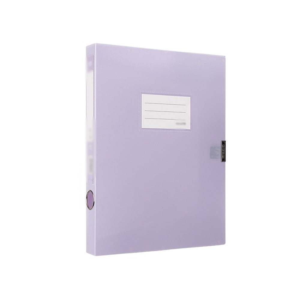 A4 File Archive Box 55mm Large Capacity Contract Folder Office Supplies ...