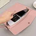 thumbnail image 1 of A4 File Folders Document Case Waterproof Leather Storage Bag Office Organizer Pouch, 1 of 6