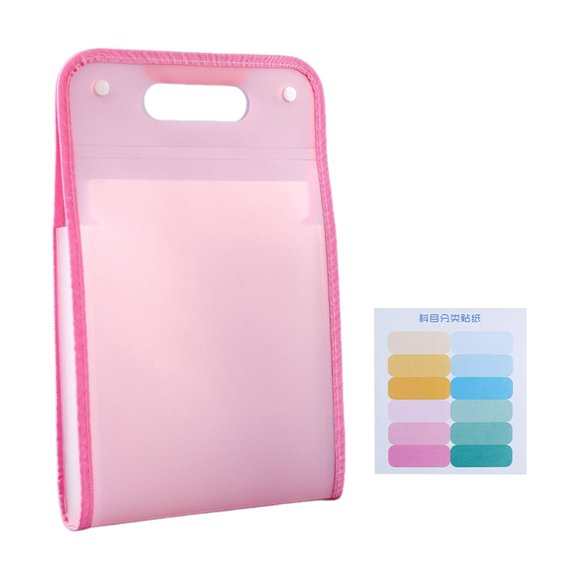 A4 File Folders, Vertical A4 File Organizer with Handle Portable Vertical Expanding Accordion Folder with 13 Pockets, Large Capacity File Organizer Bag A4 Letter Size
