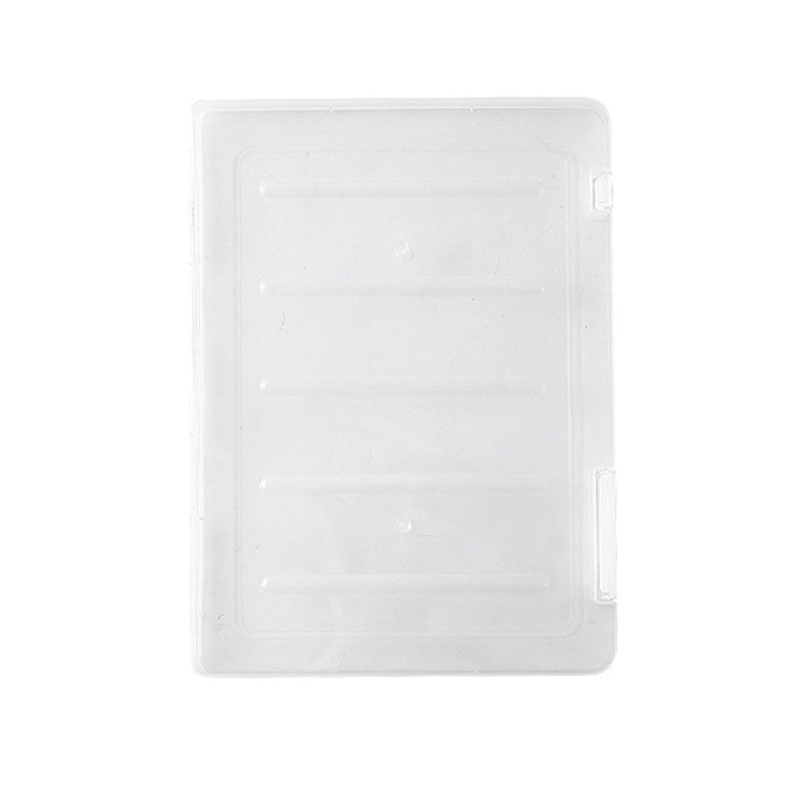 A4 File Storage Box Transparent Home ID Instruction Manual Storage Student Office Desk Organizer