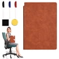 thumbnail image 1 of A4 Foldable Erasable Whiteboard With Reusable Pages For Home Study And Meeting Planning - Brown, 1 of 9