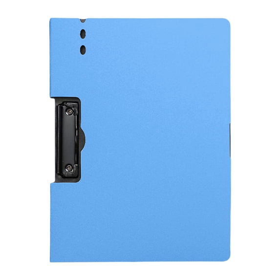 A4 Foldable Punchless Clipboard with Spring Action Clamp Secure Document Holder for School and Commercial Use