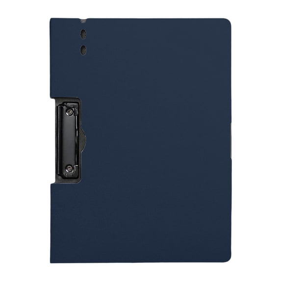 A4 Foldable Punchless Clipboard with Spring Action Clamp for School Document Filing and Secure Portability
