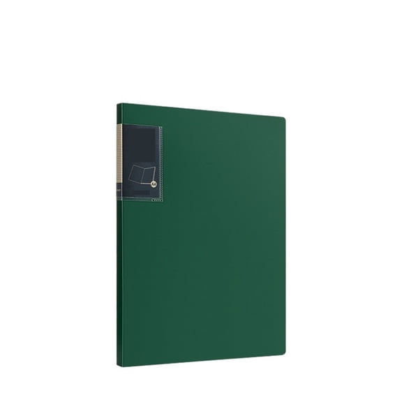 A4 Folder With Transparent Inserts 30 Page Data Book Multi-Layer Contract Document Organizer