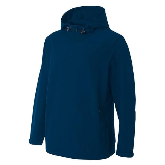 A4 Force 1/4 Zip Windbreaker For Men in Navy | N4263