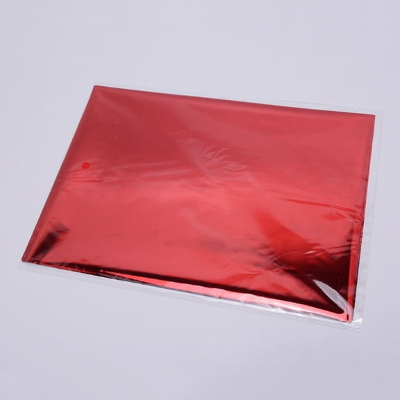A4 Hot Foil Stamping Paper Red 29x20~21cm 50 sheets/bag Material Plastic