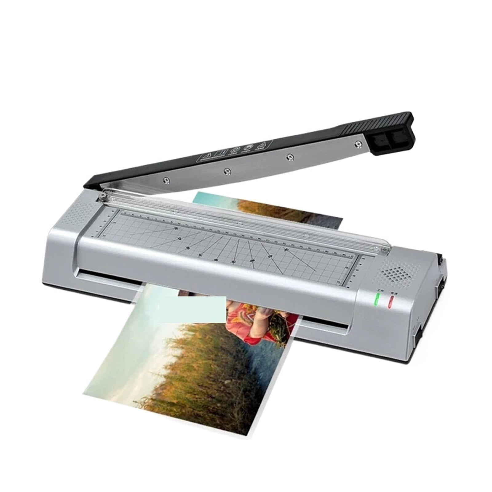 A4 Hot Laminator Laminating Machine Thermal Pouch Laminator, Home Office Hot and Cold Laminator Machine S420H