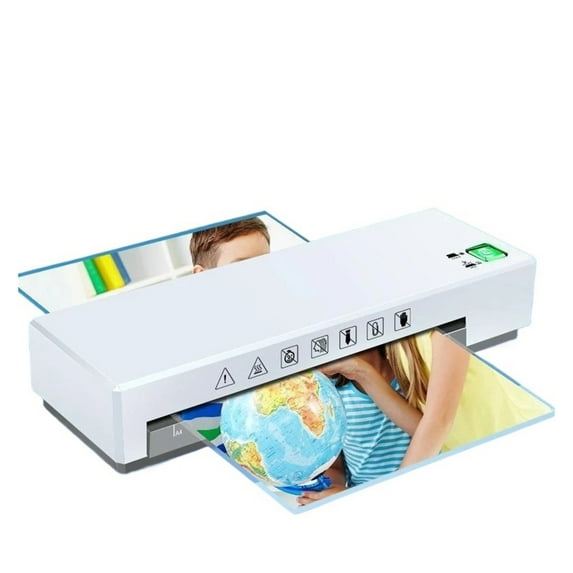 A4 Hot/cool Laminator Laminating Machine For Document Photo Blister Packaging Plastic Film Roll Laminator Free Plastic Film