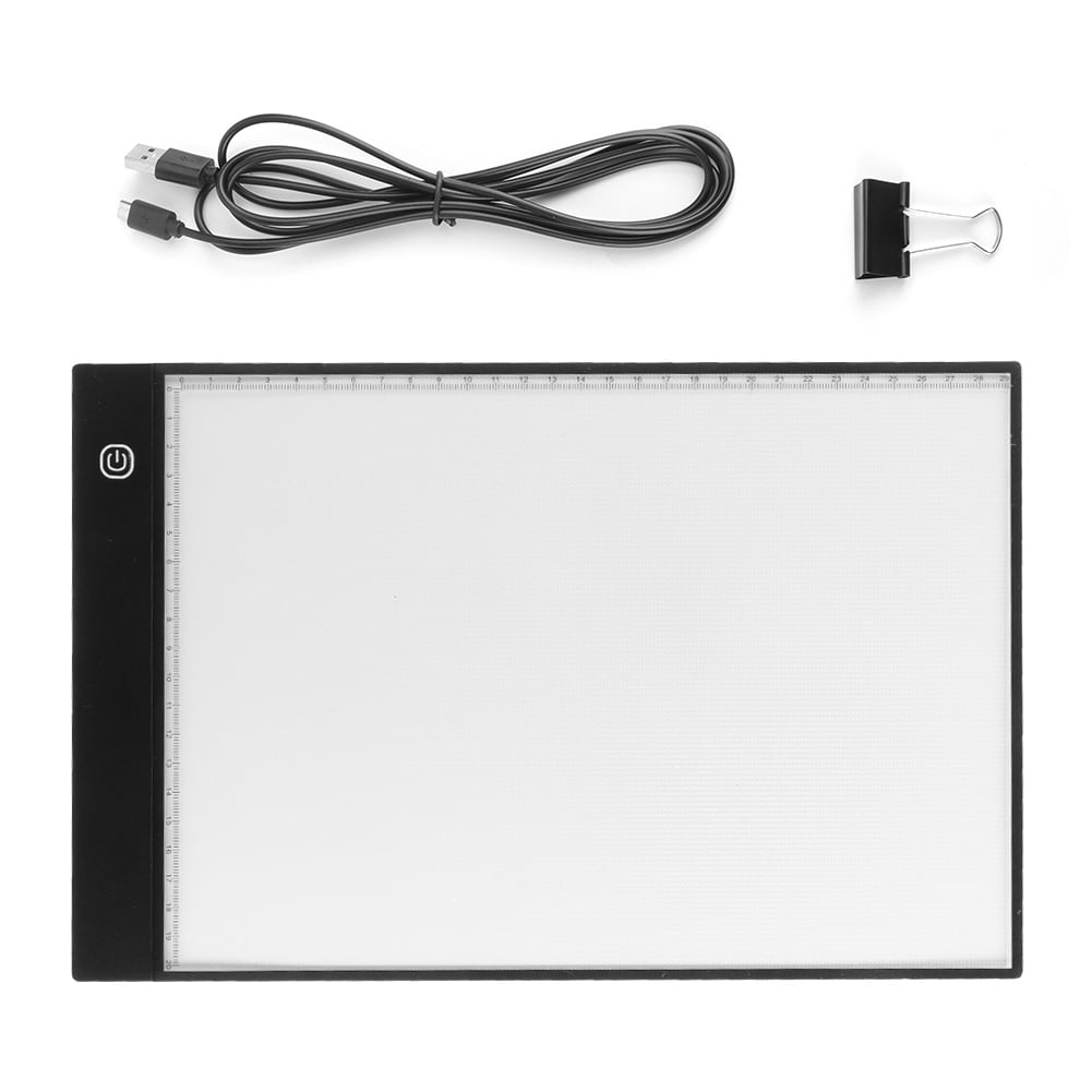 A4 LED Art Board Light Pad Tracing Drawing Table Board Stepless Dimming