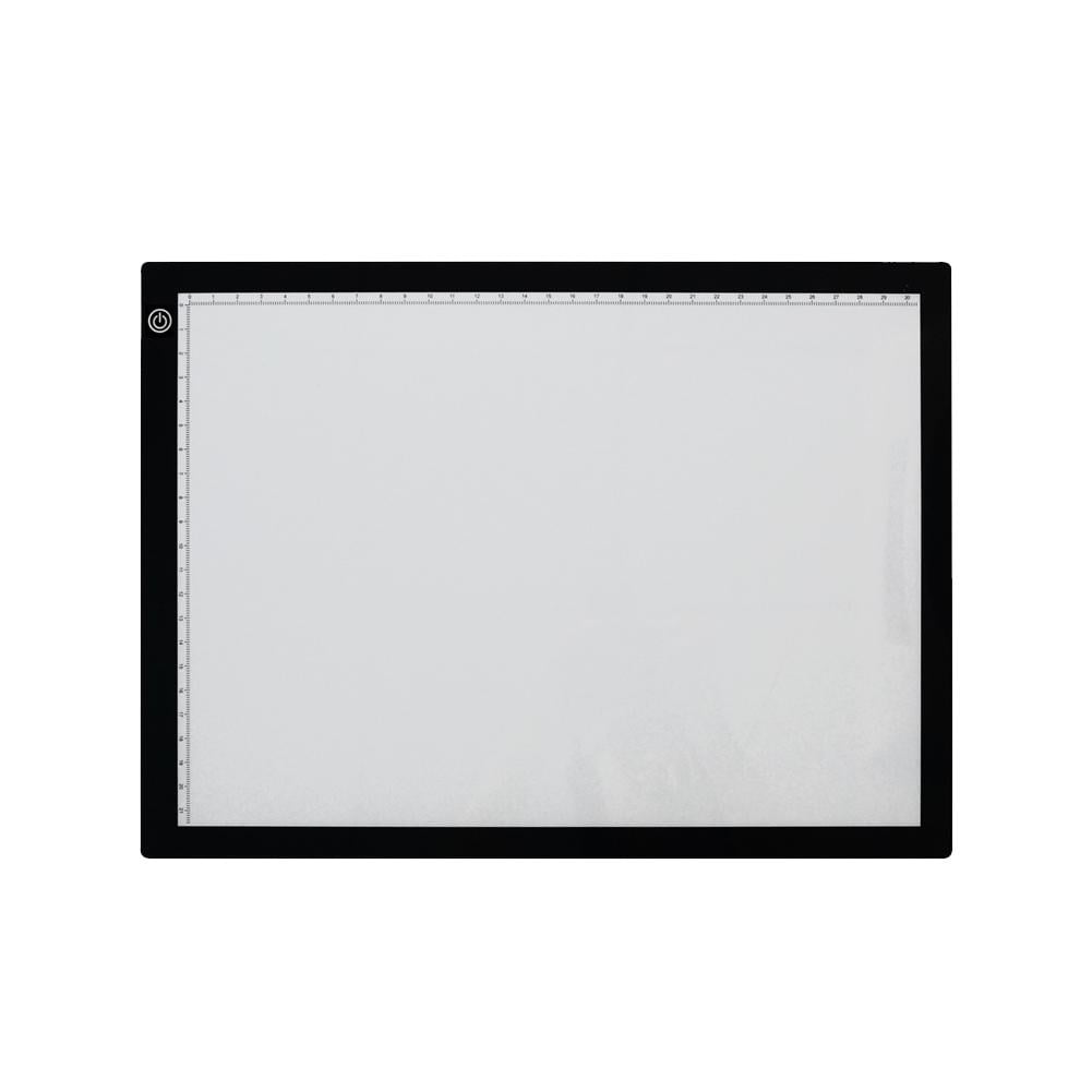 A4 LED Light Pad, Light Box Drawing Pad, Light Box Tracing Light ...