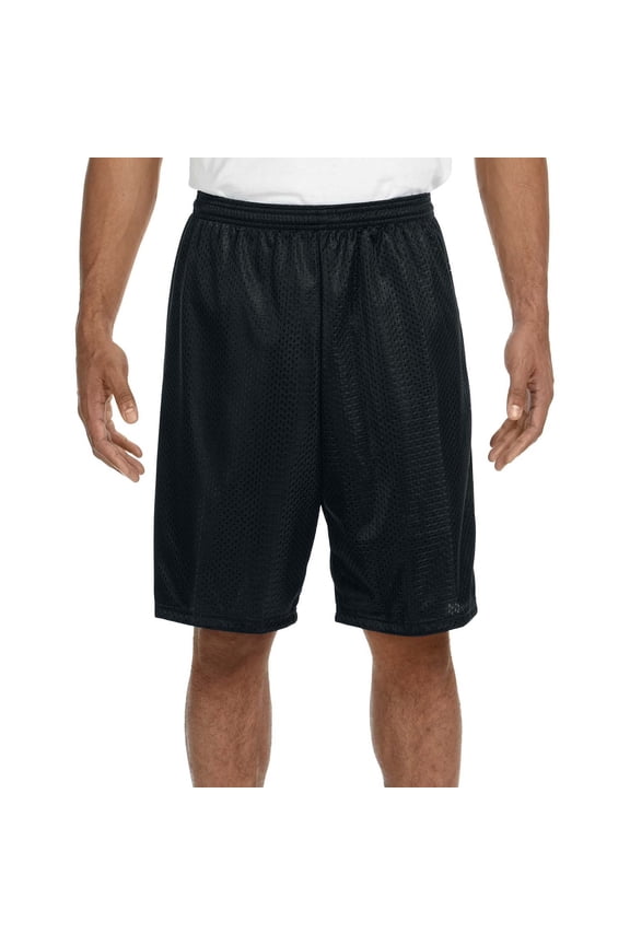 LINED TRICOT MESH SHORT