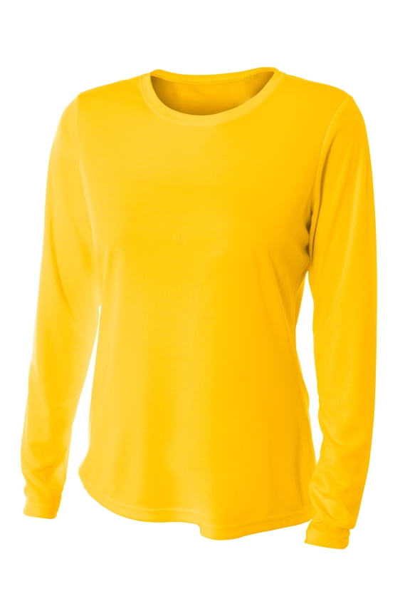NW3002 Long Sleeve Cooling Performance Crew For Adult Size Female
