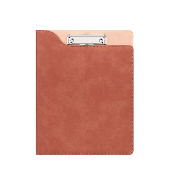 A4 Leather Clipboard, Multifunctional Clipboard Folder with Cover and Pocket, Writing Pad for School, Work, Office, Business, Nurses, Teachers, Meetings