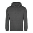 thumbnail image 1 of A4 Men's Legends Fleece Baseball Hoodie Charcoal 2Xl, 1 of 4