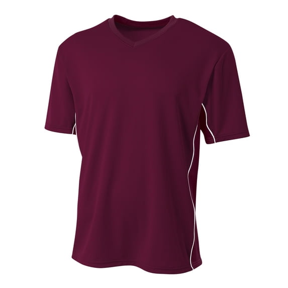 A4 Liga Soccer Jersey For Men in Maroon | N3018