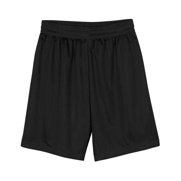 A4 Lined Micromesh Short For Men in Black | N5255