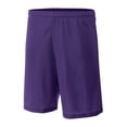 thumbnail image 1 of A4 Lined Micromesh Short For Men in Purple | N5184, 1 of 3