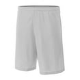 thumbnail image 1 of A4 Lined Micromesh Short For Men in Silver | N5184, 1 of 3
