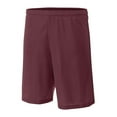 thumbnail image 1 of A4 Lined Micromesh Short For Teen Male in Cardinal | NB5184, 1 of 2