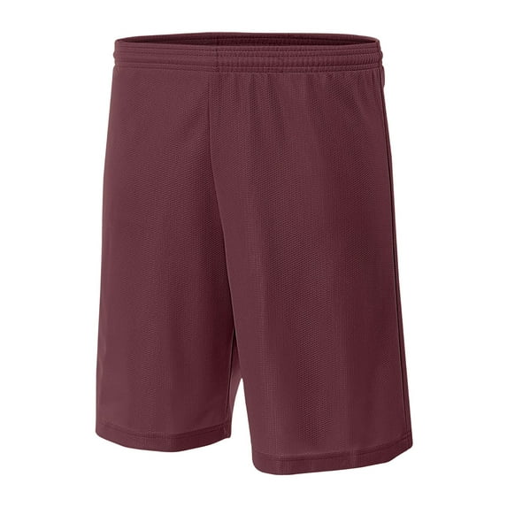 A4 Lined Micromesh Short For Teen Male in Cardinal | NB5184