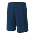 thumbnail image 1 of A4 Lined Micromesh Short For Teen Male in Navy | NB5184, 1 of 2