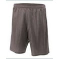 thumbnail image 1 of A4 Lined Tricot Mesh Shorts For Men in Graphite | N5293, 1 of 3