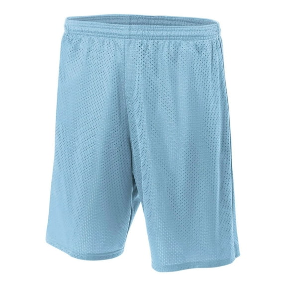 A4 Lined Tricot Mesh Shorts For Teen Male in Lt Blue | NB5301