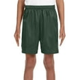 thumbnail image 1 of A4 Lined Tricot Mesh Shorts For Teen Male in Scarlet | NB5301, 1 of 2