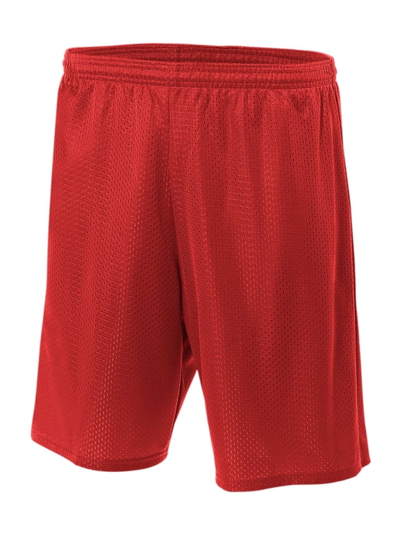 Lined Tricot Mesh Shorts
