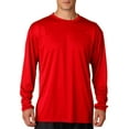 thumbnail image 1 of A4 N3165 Long Sleeve Cooling Performance Crew Shirt, SCARLET, L, Pack Of 12, Mens T-Shirts, 1 of 1