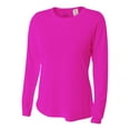 A4 Women's Long Sleeve Cooling Performance Top, Stain/Odor Resistant