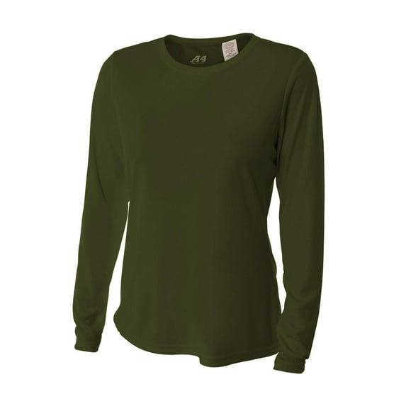 A4 Long Sleeve Cooling Performance Crew
