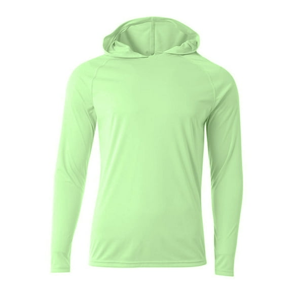 A4 Long Sleeve Hooded Tee