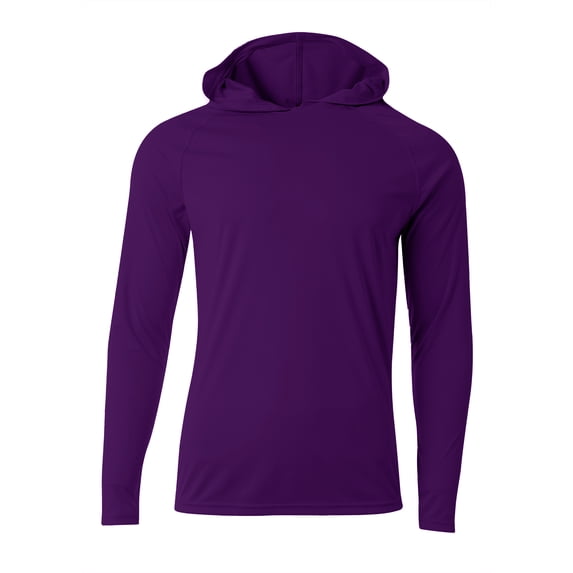A4 Long Sleeve Hooded Tee
