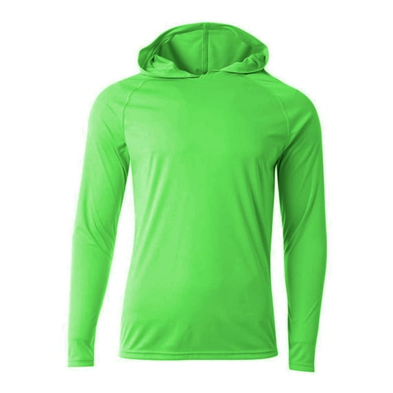 A4 Long Sleeve Hooded Tee