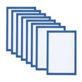 thumbnail image 1 of A4 Magnetic Sign Holder, 8 Pack Magnetic Display Frame Self-Adhesive Picture Frame for Refrigerator, Light Blue, 1 of 6