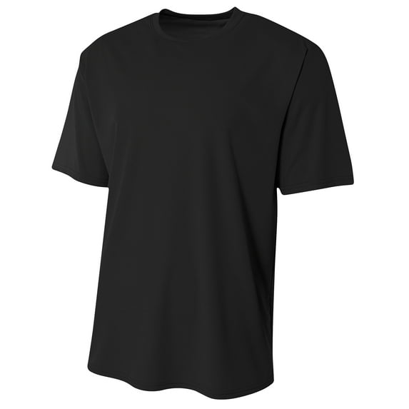 A4 Marathon Tee For Men in Black | N3234